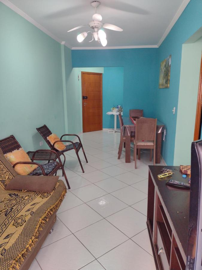 Belo Apartamento Com Vistas Para O Mar - Pe Na Areia - Churrasqueira Na Varanda Praia Grande Kültér fotó