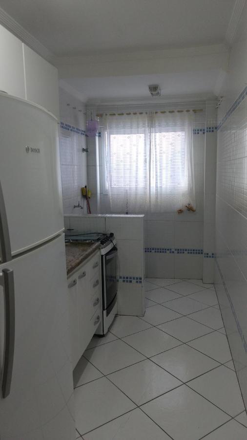 Belo Apartamento Com Vistas Para O Mar - Pe Na Areia - Churrasqueira Na Varanda Praia Grande Kültér fotó